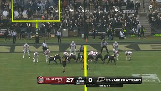 Purdue fan hits 40 yard field goal but the real kicker goes 03 [upl. by Notniuq]