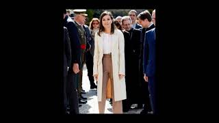 Worlds most beautiful and gorgeous Queen 👑 Letizia of Spain dress stylesqueen Letizia outfits 2024 [upl. by Beberg]