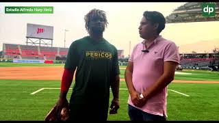 Odúbel Herrera habla sobre su llegada a Pericos de Puebla [upl. by Ennyleuqcaj]