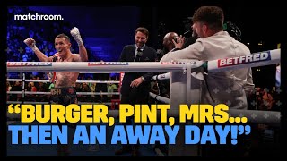 Whats next for Josh Warrington Warri Hearn amp Wood talk after TKO vs Martinez [upl. by Rieger]