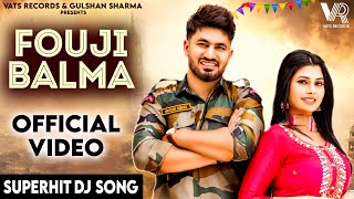 Fouji Balma Official Video Aman Jaji  Ruba Khan  Raj Mawar  New Haryanvi Songs Haryanavi 2024 [upl. by Ttesil]