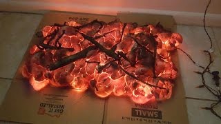 DIY Halloween fire prop [upl. by Darrick]