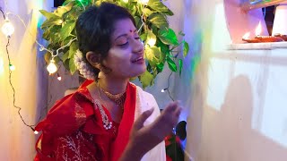 shyama Maa ki Amar kalo  শ্যামা মা কি আমার কালো Sanhita Bhattacharya  shyamasangeet shyama [upl. by Dlarrej620]