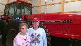 Amazing IHC Tractor Collection of Jerry Kuster in Galva Illinois [upl. by Uhsoj252]