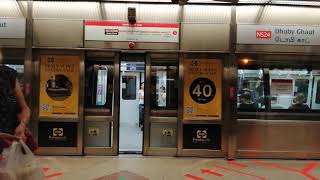 SMRT C151C 701702 Departing Dhoby Ghaut Towards 5 Marina South Pier [upl. by Nicki]