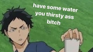 Haikyuu texts iwaoi fluff iwaizumi is a massive fvking simp [upl. by Simonsen413]