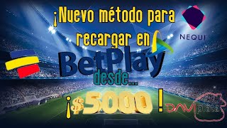 Recargando BetPlay por Nequi en menos de 2 minutos desde 5000 😱 [upl. by Nrubyar656]