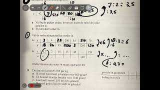 4 Havo  wiskunde A 11 Verhoudingen [upl. by Ragse]