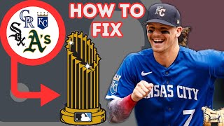 How The WORST MLB Teams Can Be FIXED [upl. by Aleiram]