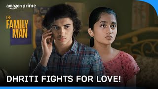 Dhriti Struggles With Love  The Family Man  Prime Video India [upl. by Xed]