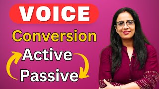 Learn Active to Passive Conversion in 20 Minutes  Basic English Grammar in Hindi  By Rani Maam [upl. by Ahsiryt541]