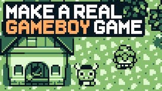 Make a real GameBoy game easy amp user friendly Tutorial Gamedev [upl. by Adiesirb925]