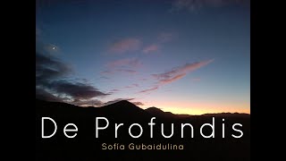 S GUBAIDULINA 1931 quotDe Profundisquot [upl. by Brittaney11]