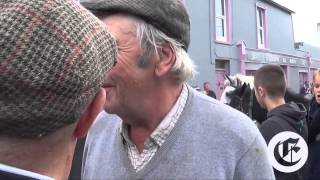 Kerrymen at the Tallow Horse Fair in Waterford [upl. by Jordan240]