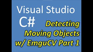 OpenCV tutorial 5 Emgu CV with C [upl. by Cianca770]