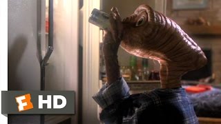 ET The ExtraTerrestrial 210 Movie CLIP  Getting Drunk 1982 HD [upl. by Arracat]