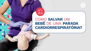 Bebê parou de respirar respiração boca a boca e massagem cardíaca  Primeiros Socorros [upl. by Annaeed661]