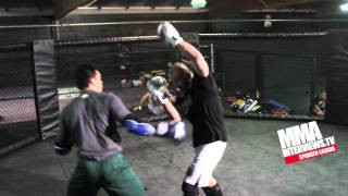 Lyoto Machida highlight video sparring with Glover Teixeira in UFC preparation at Blackhouse MMA [upl. by Connell32]