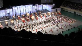 自衛太鼓 Japanese Drum Line 🥁 JSDF Marching Festival 2011 自衛隊音楽まつり 1014 [upl. by Anaira]