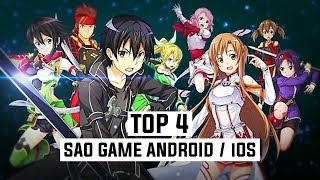 Top 4 Sword Art Online Games On Android iOS  Offline Online [upl. by Moore69]