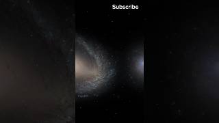 Milkomeda Timelapse  Milky Way and Andromeda collision😱shorts [upl. by Eneri]