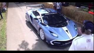 Arrinera Hussarya GT Saturday run  Goodwood Festival Of Speed [upl. by Aicilak323]