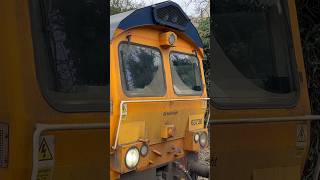 GBRf 66736 Booked to Wait at Witham Essex Slowly Departs shortsfeed shorts shortsyoutube train [upl. by Anitsrhc962]