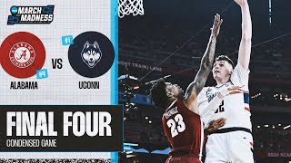 UConn vs Alabama  Final Four NCAA tournament extended highlights [upl. by Gherlein]