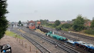 Severn Valley Railway  Live Rail Cam  Kidderminster Town Station  Steam Gala [upl. by Nipsirc]