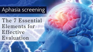 Aphasia Screening  Online free aphasia test [upl. by Ardnama640]