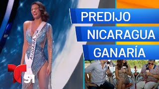 Osmel Sousa predijo que Nicaragua sería la ganadora de Miss Universo [upl. by Wylen460]