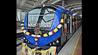 CHENNAI METRO RAIL INAUGURATION  AIRPORT LITTLE MOUNT FULL JOURNEY [upl. by Daloris625]