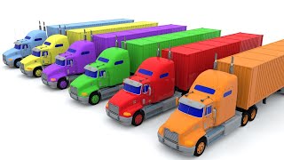 Colors for Children  Learn Colors  Trucks Colors for Toddlers  Colors with Trucks [upl. by Eislrahc]