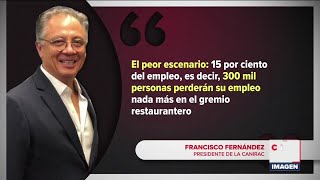 Se quedarán sin empleo 300 mil trabajadores de restaurantes  Noticias con Ciro Gómez Leyva [upl. by Christiansen553]