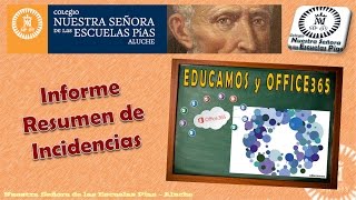 EDUCAMOS  Informe de Incidencias [upl. by Eladroc]