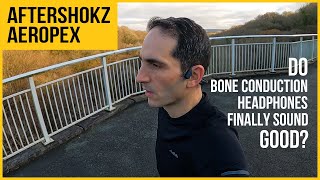 Aftershokz Aeropex review  Best bone conduction headphones  vs Titanium AirPods Pro  Run Cycle [upl. by Astraea881]