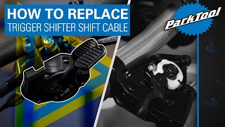 How to Replace Trigger Shifter Shift Cable [upl. by Ettenauq]