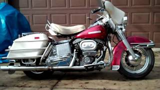 1973 HarleyDavidson Shovelhead FLH Electra Glide For Sale [upl. by Adiam]