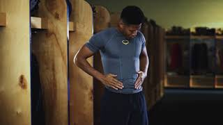 EvoShield Rib Shirt Fitting Video [upl. by Aicaca]