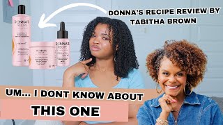 Not Sure About This One  Donnas Recipe Review by Tabitha Brown [upl. by Adivad]