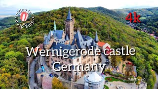 Wernigerode castle One of the most beautiful castles in Germany Historical places of Germany [upl. by Gerdy]