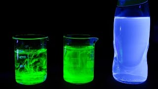 Fluorescencia EXPERIMENTOS [upl. by Etnuahc]