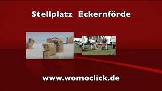 Wohnmobil  Stellplatz Eckernförde  womoclickde [upl. by Ahsetal]