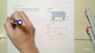 Kinetics of rigid bodies problem 1732 Hibbeler 14th edition Dynamics [upl. by Wynn]