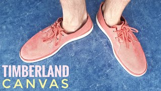 Timberland summer Canvas shoes Unboxing Gateway Pier Casual Oxford [upl. by Nillor]