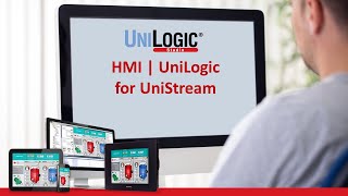 PLC Training HMI  UniLogic for UniStream by Unitronics [upl. by Adiaj838]