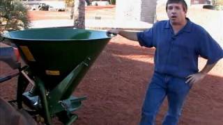 How To Agrex Fertilizer Spreader PTO Driven 3Point Hitch [upl. by Orsola]