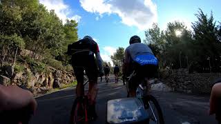 Climbing with Miguel Indurain Coll den Claret Mallorca [upl. by Dorraj]