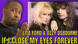 First Time Hearing  Lita Ford And Ozzy Osbourne  Close my eyes Forever Reaction [upl. by Bambie]