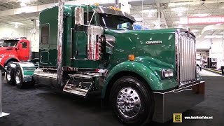 2016 Kenworth W900L Glider 72quot Sleeper Truck  Exterior and Cabin Walkaround  2016 Truckworld [upl. by Fabiano760]